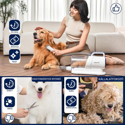 🎉 Korlátozott idejű ajánlat 9 óra🎉 Pet multifunkciós groomer-Veltura™ állatápoló készlet